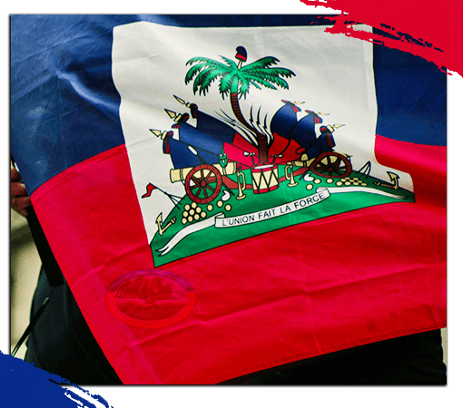 Illustration drapeau Haïti | Organisation humanitaire pour Haïti